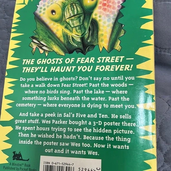 📚 4/$20 VINTAGE - R.L. STINE - ghosts of fear street books (2) - Picture 3 of 3